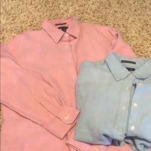 Land’s End Portuguese Flannel set of 2 shirts